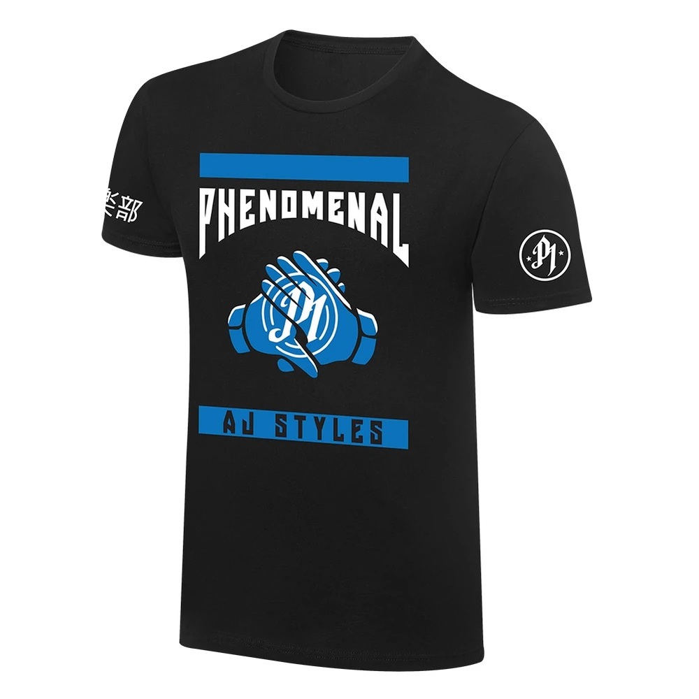 WWE AJ Styles “Main Event” Men’s Small Shirt